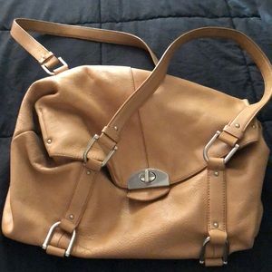 Banana Republic leather purse